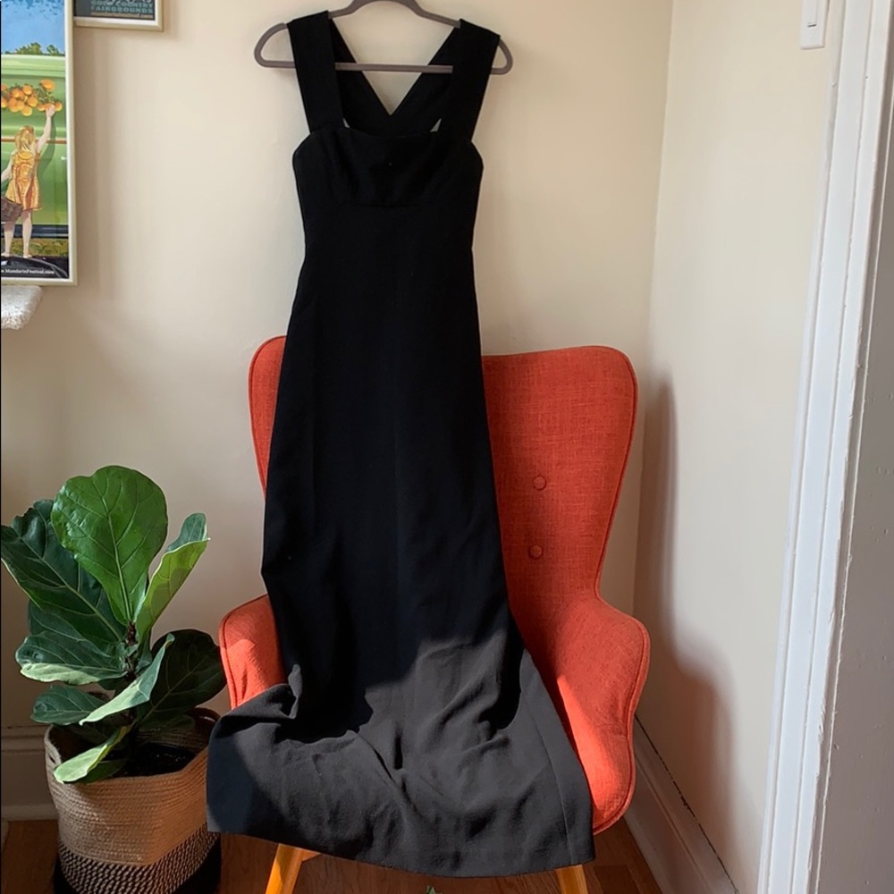 BCBGmaxazria Black Agata Gown size 06